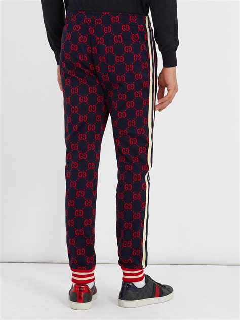 mens gucci track pants|gucci track pants women's.